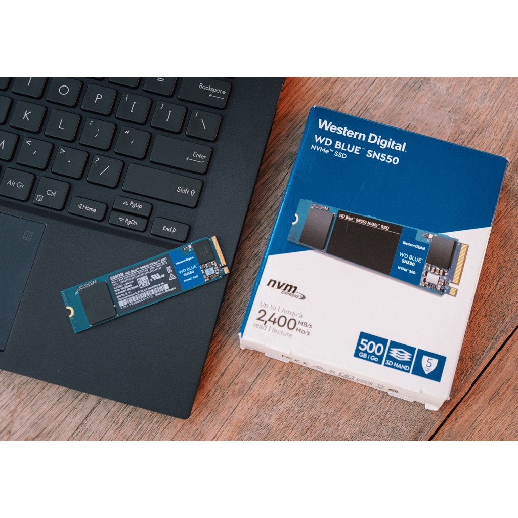 Ổ cứng SSD Laptop Nvme Blue , sn550 500GB bảo hành 5 năm