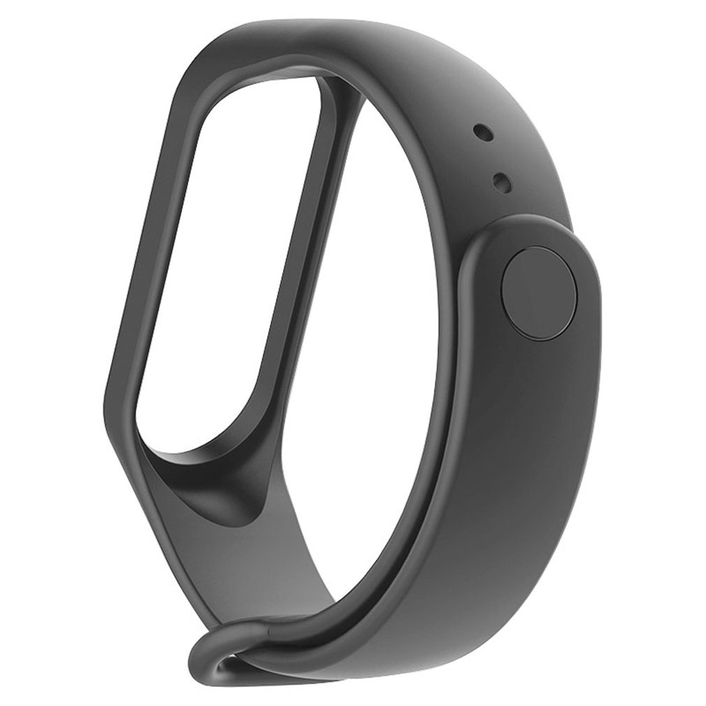 Dây Đeo Làm Từ Cao Su Thay Thế Cho Xiaomi Miband 3 Miband 4 Chất Lượng Cao