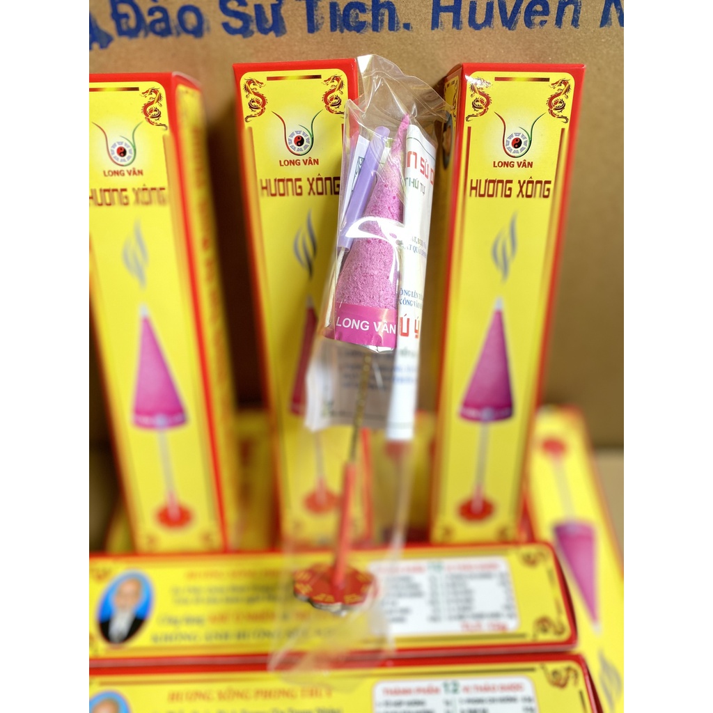Hộp Nhang Xông Nhà Mang May Mắn Tài Lộc Vào Nhà Nhỏ Gọn Không Chiếm Diện Tích Nhang Đèn Thiên Lộc
