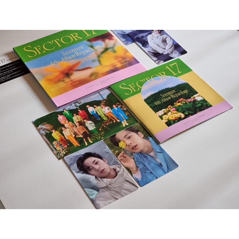 Album Seventeen - Sector17 Có sẵn Cửa Hàng Kpop