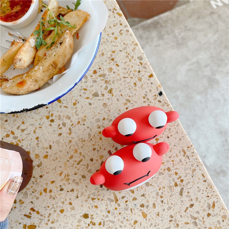 AirPods Pro AirPods 1/2 small crab-shaped silicone headset case | BigBuy360 - bigbuy360.vn