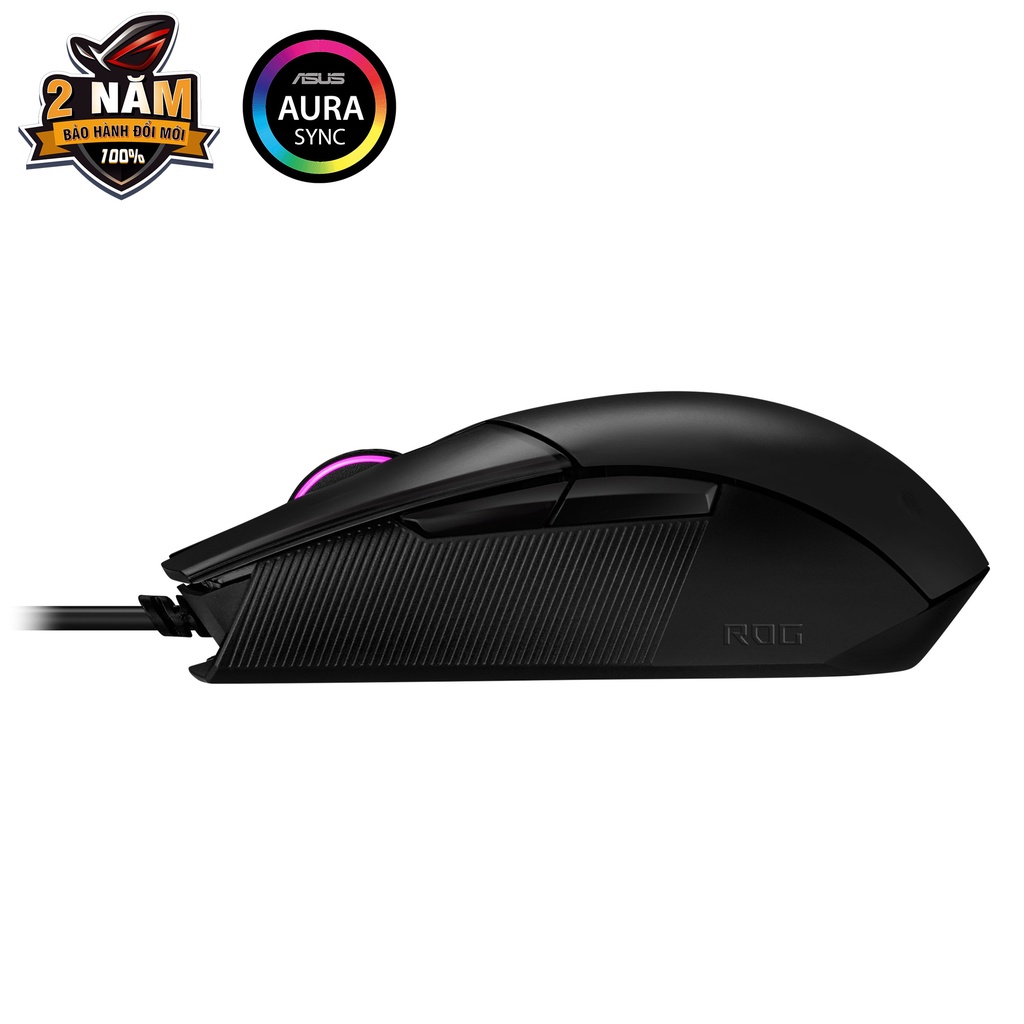 Chuột Chơi Game ROG Strix Impact II Gọn Nhẹ Với Cảm Biến 6200dpi RGB Aura Sync