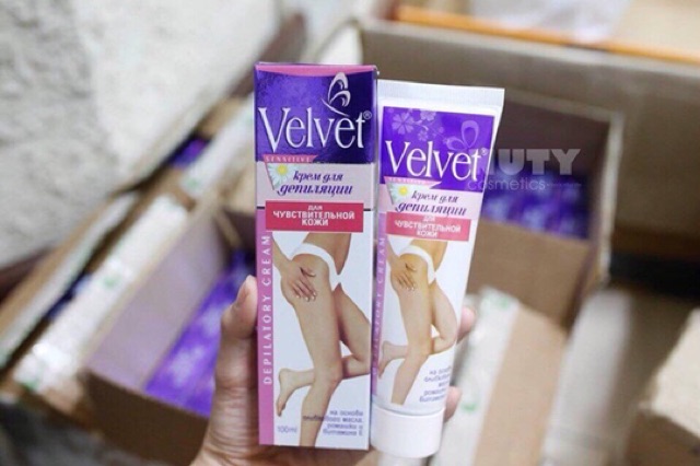 Kem Tẩy Lông Velvet Depilatory Cream