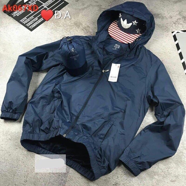 (Hình Thật) Áo Gió 2 Chống Nước, Chống Nắng, Cho Cả Nam