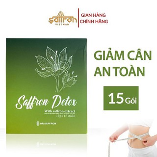 [Inbox Trả Giá] Thạch Detox giảm cân nhanh Saffron Detox