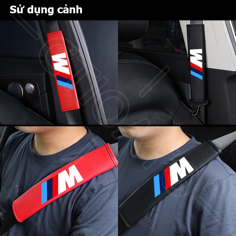 GTIOATO BMW M Da DâY Đai An ToàN Ô Tô CàI DâY An ToàN Ô Tô BọC DâY An ToàN Xe HơI Phụ KiệN Ô Tô Trang Trí Oto Phụ KiệN BêN Trong Ô Tô Cho BMW M M4 320I X5 318I X6 X7 Z4 X4 M3 X3 M8 325I 530I