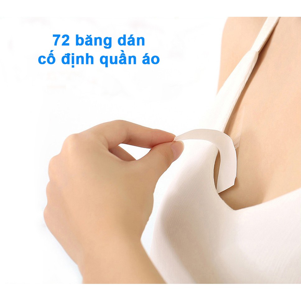72 miếng băng dính thời trang cố định quần áo - Miếng dán chống trượt Unisex