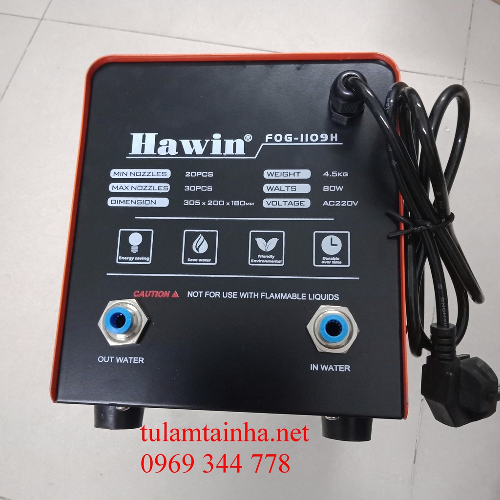 Máy phun sương Đài Loan Hawin F1109