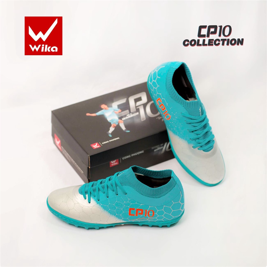 Wika CP10_Đủ màu - Full box, Full size. Giày đá bóng sân cỏ nhân tạo