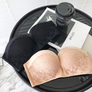 Hot Áo ngực ko dây chống tụt có ren cao cấp loại 1