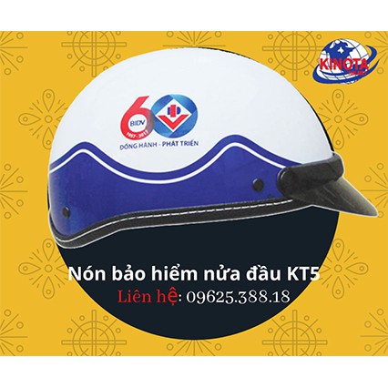 MŨ BẢO HIỂM IN LOGO GIÁ RẺ CHẤT LƯỢNG