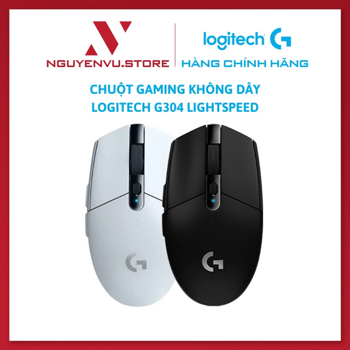 Chuột Gaming không dây Logitech G304 Lightspeed - Hàng Chính Hãng