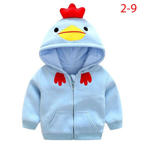 Áo khoác gà con cho bé siêu dễ thương 1-4 tuổi