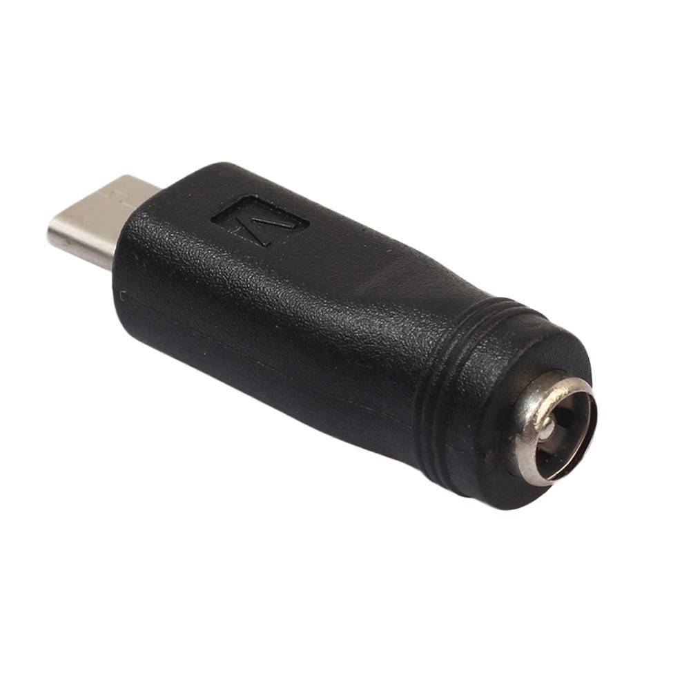 [rememberme]DC Power Adapter Type-C USB Male to 5.5x2.1mm Female Ja for Laptop PC #gib