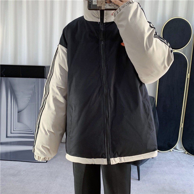 Áo khoác phao dày hai mặt dáng rộng phong cách hàn quốc 2020 thời thượng cho nữ | BigBuy360 - bigbuy360.vn