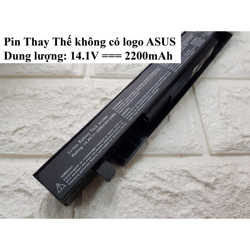 Pin Laptop Asus X550, P550, X450, X452, X552, P450, K450, X450C, X452L, X550C, P550L nhập khẩu