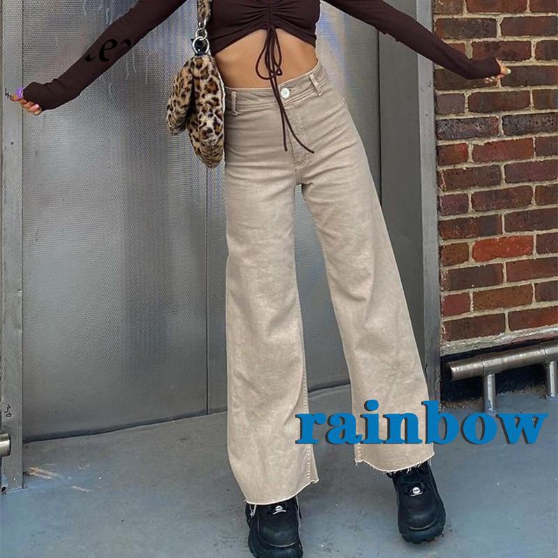 Quần Jean Dài Ống Loe Màu Sắc Cầu Vồng Thời Trang Dành Cho Nữ 4 Màu Lựa Chọn | BigBuy360 - bigbuy360.vn