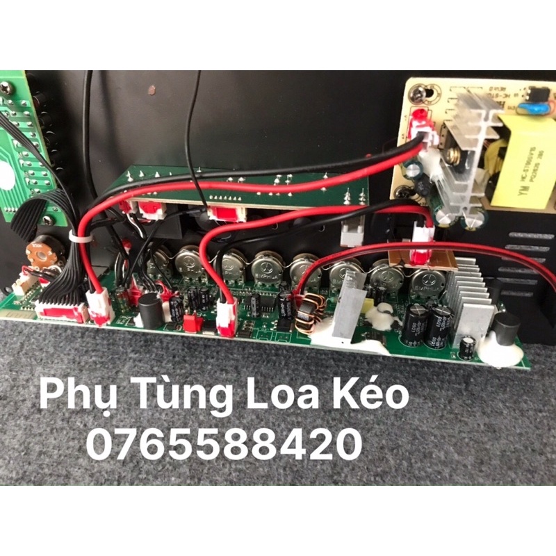 Mạch Loa Kéo V87 Echo Delay Công Suất 80w Kích Thước 15x35cm