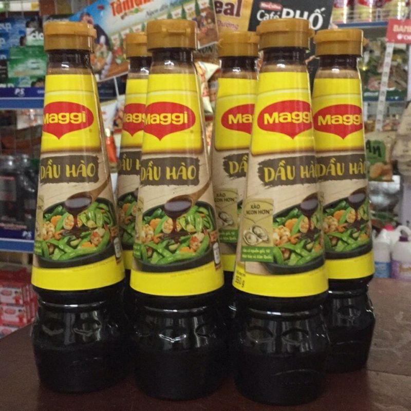 Dầu Hào Mà ghi Chai 350-530g