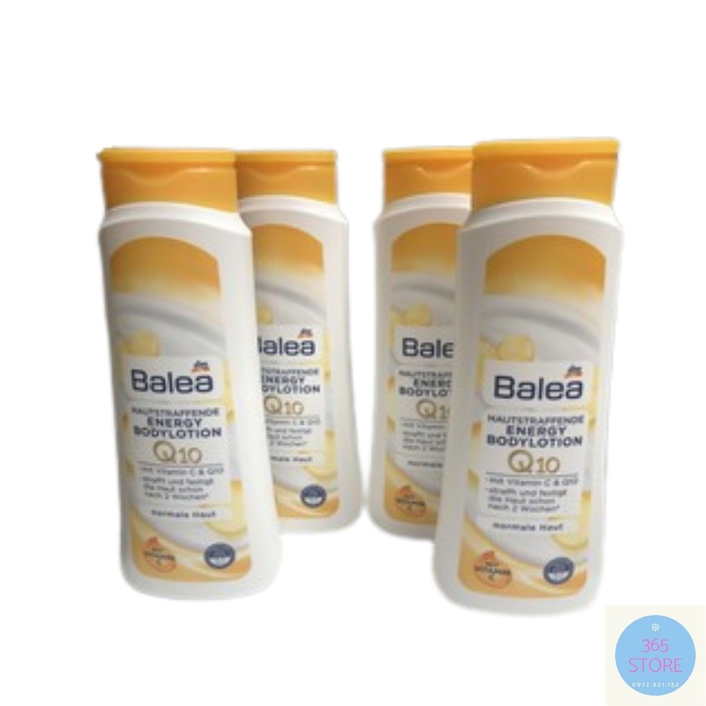 Sữa Dưỡng Thể Chống Lão Hóa Balea Body Lotion Q10-400ml-Hàng Chuẩn Đức