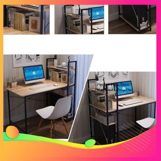 Bàn học và làm việc đa năng kèm giá sách (BQ345)