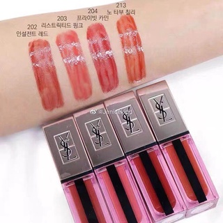 Siêu lì, Son Kem YSL dòng tint bóng, màu 211,213,407,416
