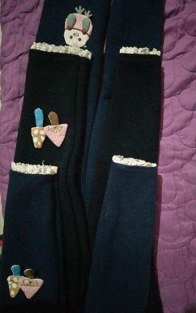 Legging lót nhung ấm chất đẹp cho bé gái