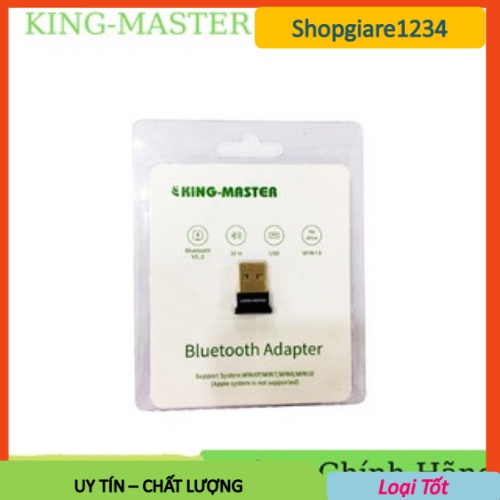 USB Bluetooth 5.0 KINGMASTER KM469A- Hàng chính hãng phân phối 100% - Full Box