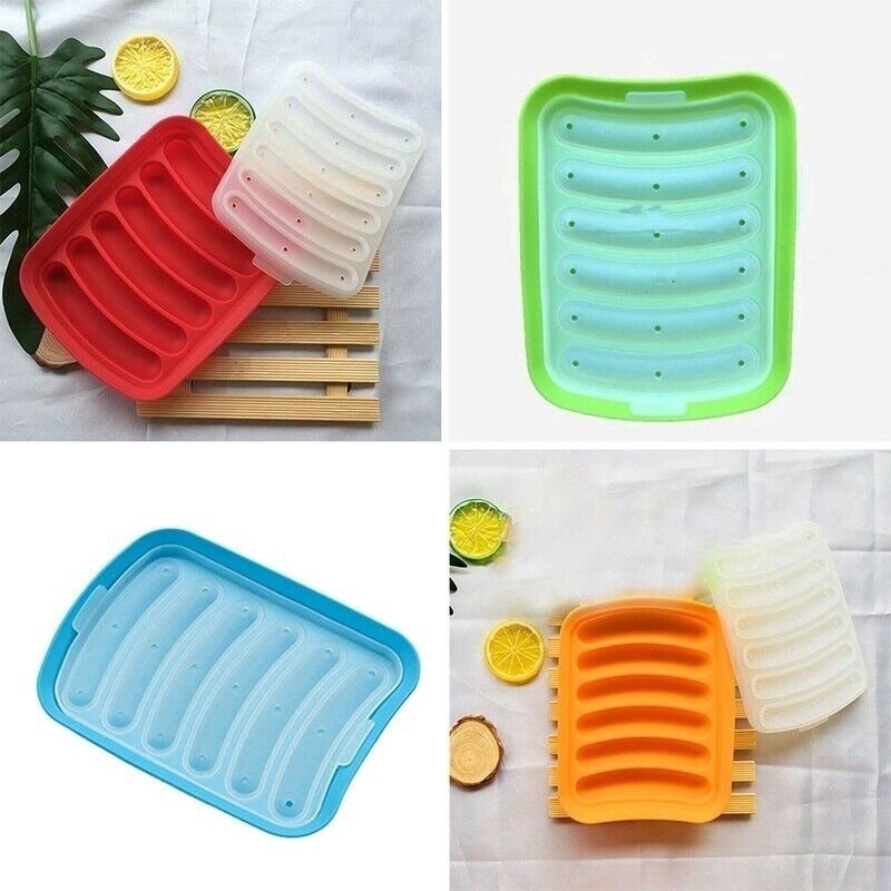 Khuôn silicone cao cấp làm xúc xích và bánh cho bé