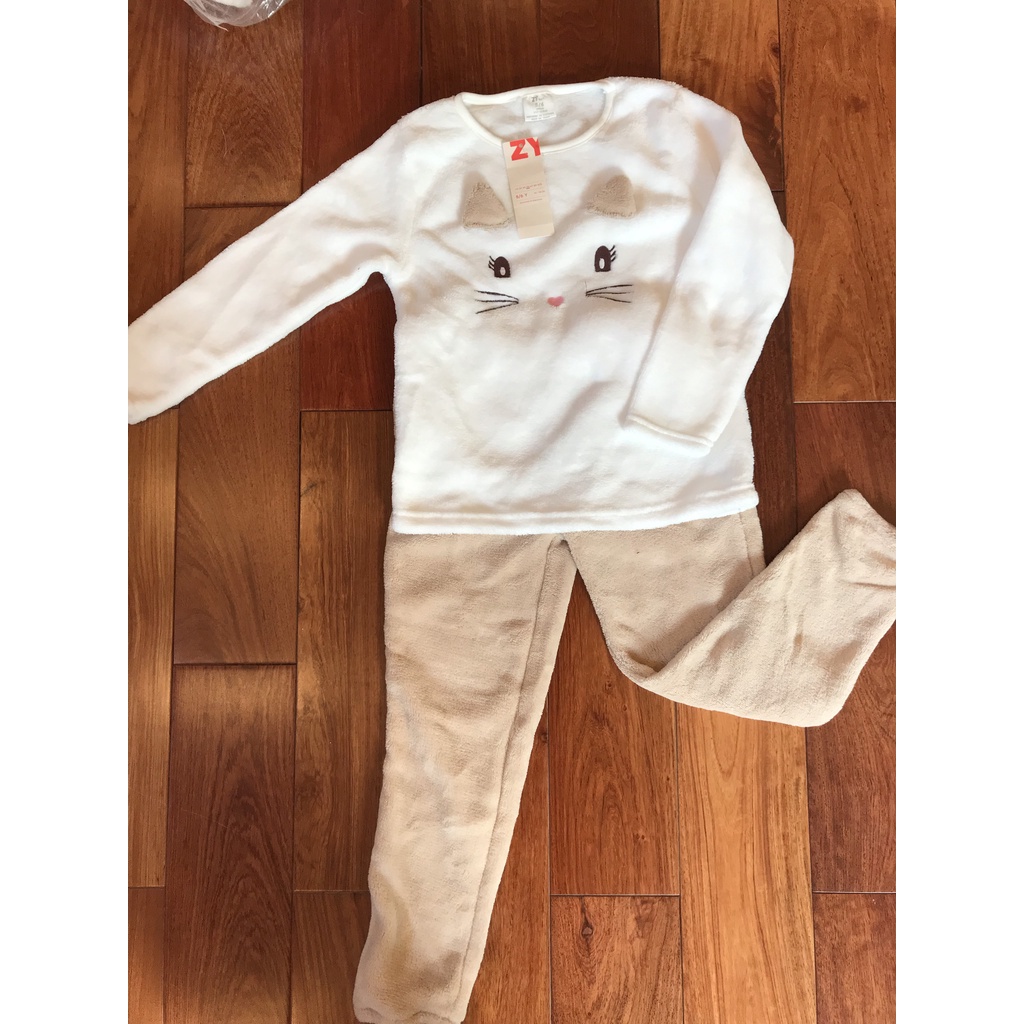 Bộ lông siêu mềm ấm hoạt hình 3D cho bé