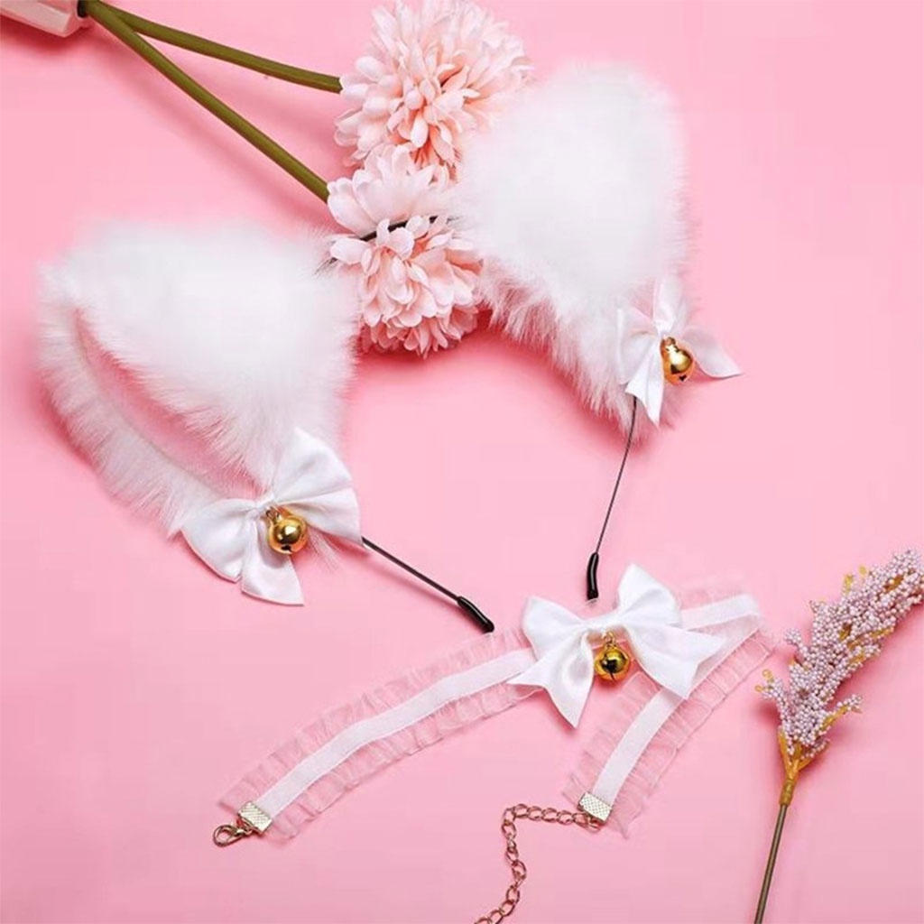Băng Đô Tai Mèo Dùng Chụp Ảnh Phong Cách Lolita