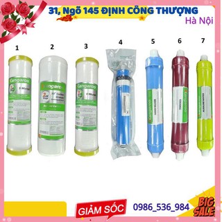 Combo 7 lõi lọc nước số 1234567 kangaroo chính hãng ♥️ bộ 7 lõi lọc nước kangaroo từ 1 đến 7