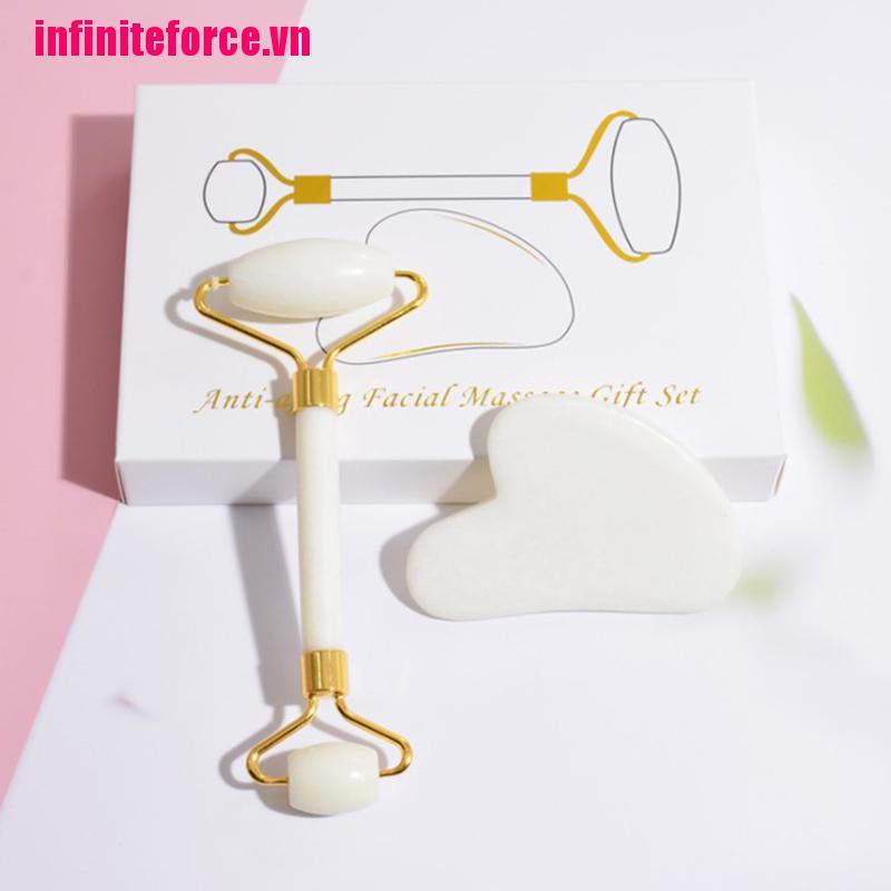 [IN*VN]Natural Jade Stone Face Lift Body Skin Relaxation Slimming Beauty Neck Thin Tool