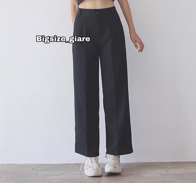 Quần tây suông đen form bigsize | BigBuy360 - bigbuy360.vn