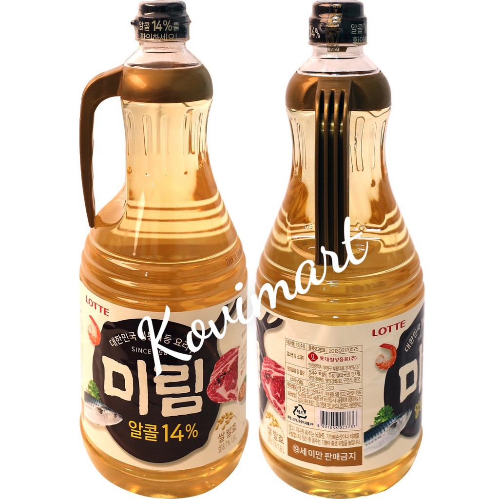 Gia vị làm mềm thịt, khử mùi tanh Mirim Lotte Hàn Quốc 1.8l