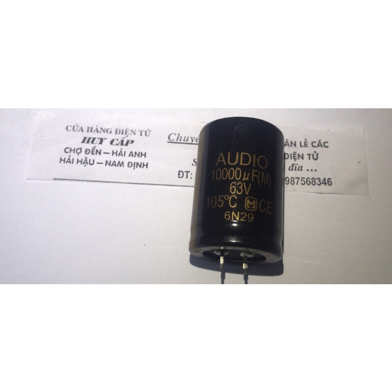 Tụ hoá AUDIO 63V-10000uf