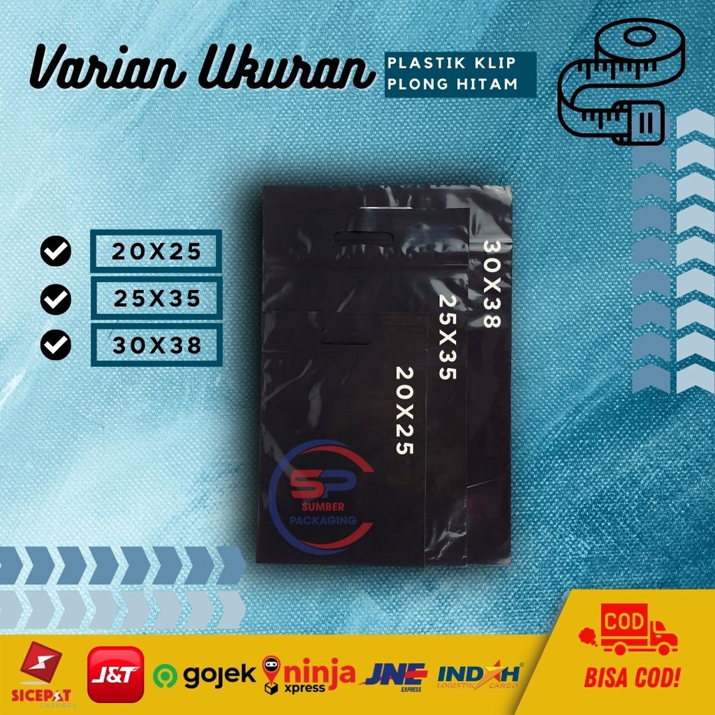 Túi Zip Nhựa Màu Đen 30x38 + 7 Cao Cấp