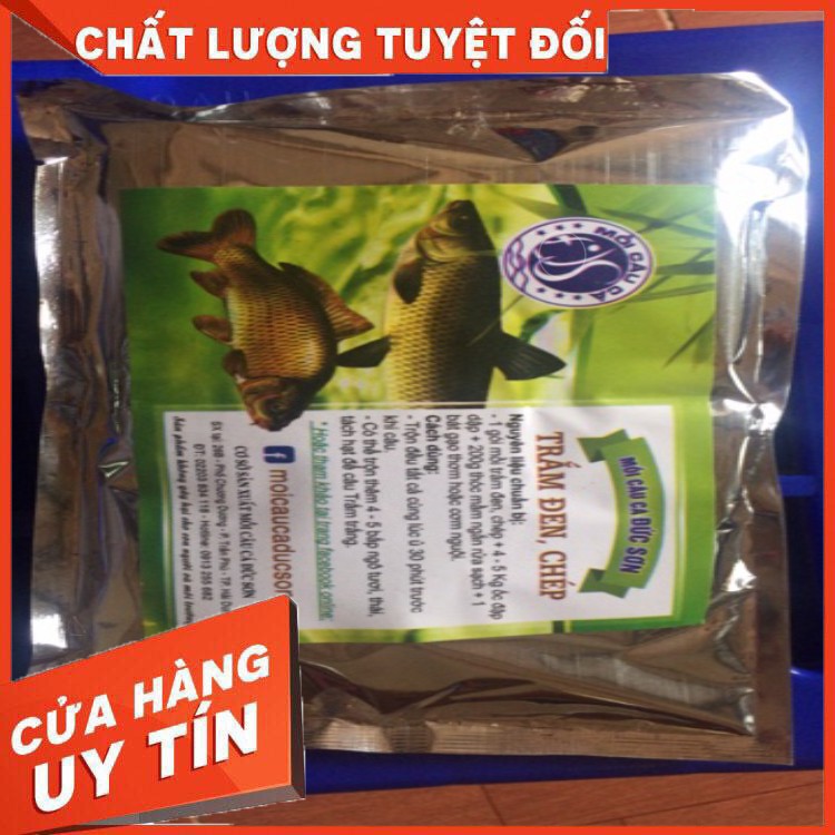 Mồi câu chuyên trị trắm đen - chép hiệu ĐứC Sơn