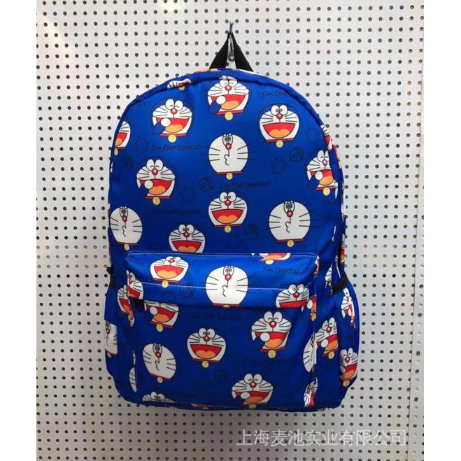 Ba Lô Đi Học Cỡ Lớn In Hình Doraemon Dễ Thương