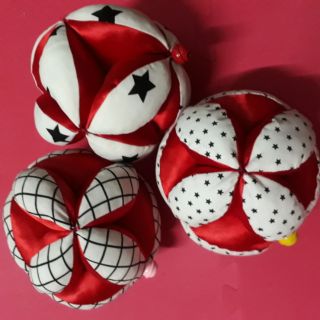 Montesseri ball Handmade. Bóng montesseri hay bóng giải đố