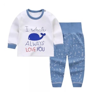 Bộ cotton thu đông combo của linh