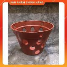 CHẬU NHỰA TRỒNG LAN GIẢ ĐẤT NUNG F25 BỘ 5 CHIẾC