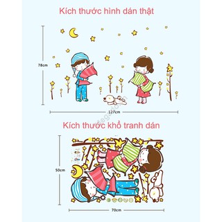 Decal bé ngủ ngon B089