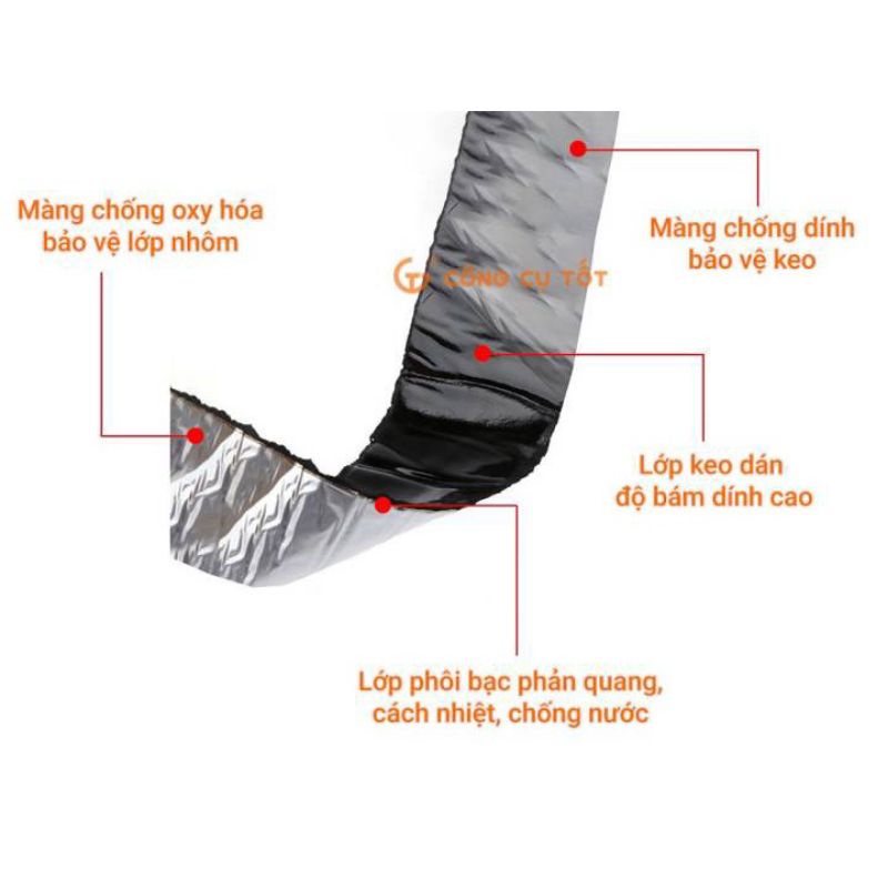 keo chống dột, chống thấm 10 phân- WATER PROOF TAPE ĐỨC - loại tốt  Keo Chống Thấm Trần Nhà - Keo Dán Đa Năng Siêu Dính