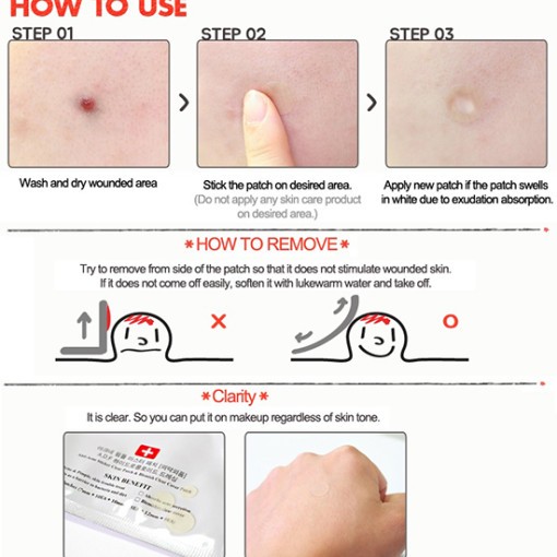 Miếng dán mụn sưng Cosrx Acne Pimple 24 miếng &amp; Clear Fit Master Patch 18 miếng