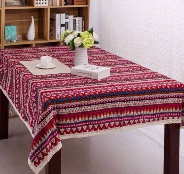 Vải canvas mẫu thổ cẩm