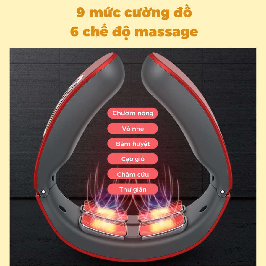 MÁY MASSAGE CỔ VẢI GÁY THÔNG MINH CERVICAL MASSAGER/ JT-809