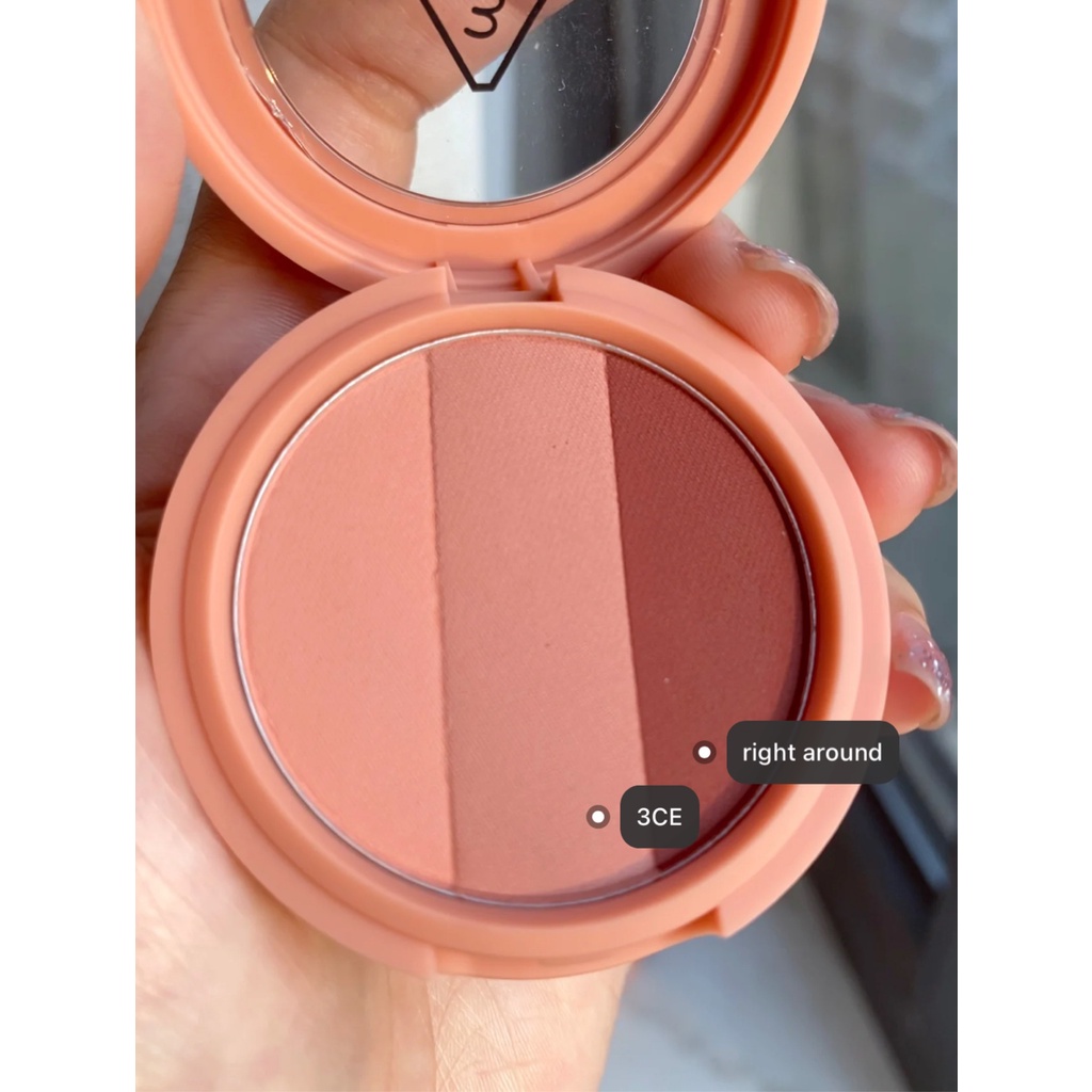 Màu Mắt 3CE Triple Shadow 3 ô Màu Right Around