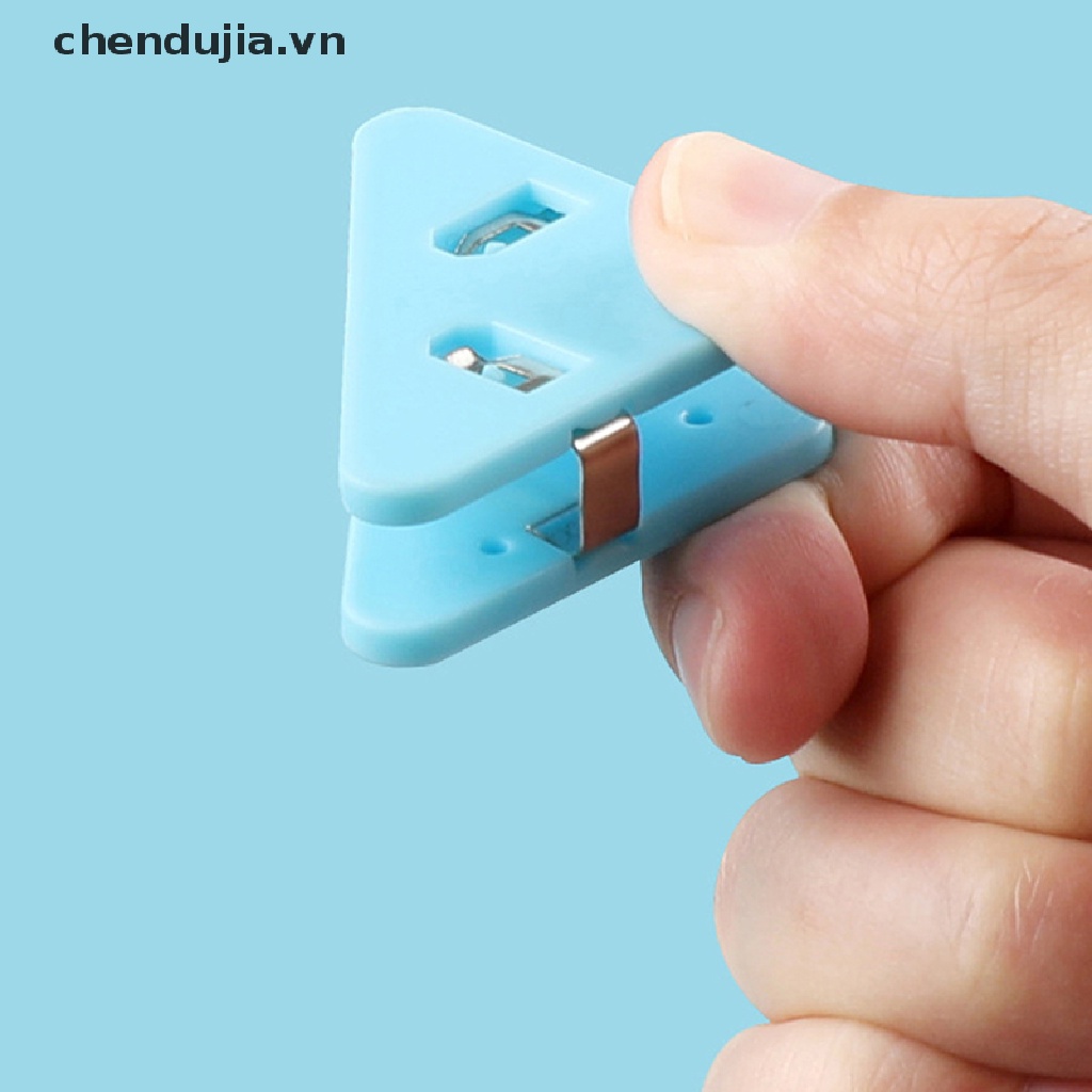 Bộ 5 Kẹp Giấy Hình Tam Giác Nhiều Màu Sắc