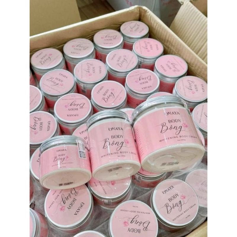 [Chính hãng] Kem Body Bông ONAYA TQ GROUP Dưỡng Trắng Da 250g ❤️ Tặng Son ❤️ Body Bông Tặng Son Xinh Cam Kết Chính Hãng